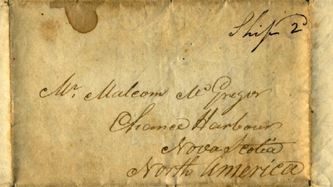 Mr. Malcom McGregor, Chance Harbour, Nova Scotia, North America