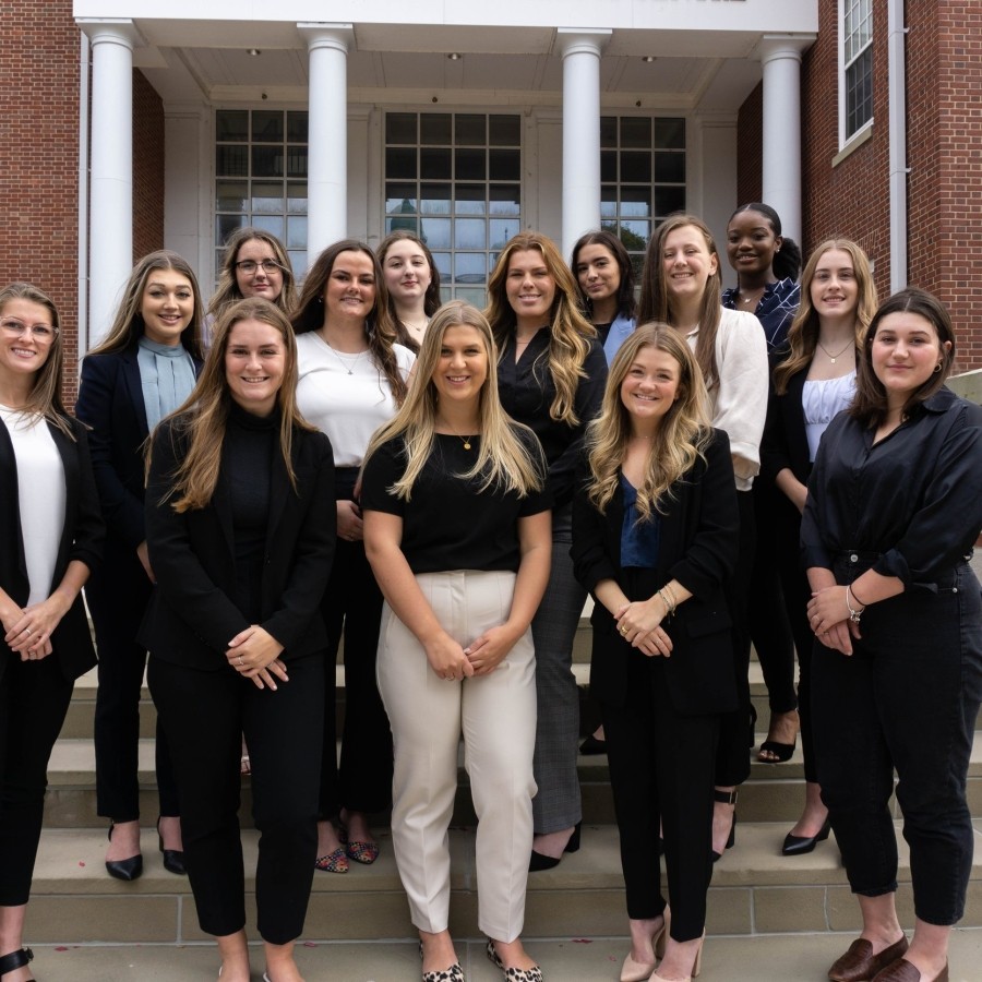 The Schwartz Women In Business (WIB) Society group photo