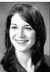 A black and white photo of Leslie Ann Thomey smiling