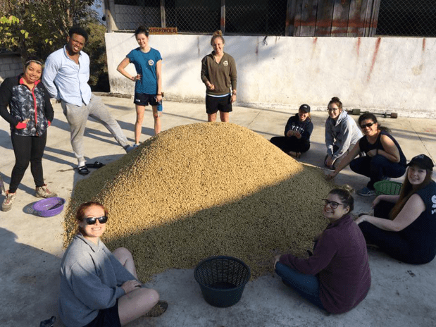 StFX group in Guatemala
