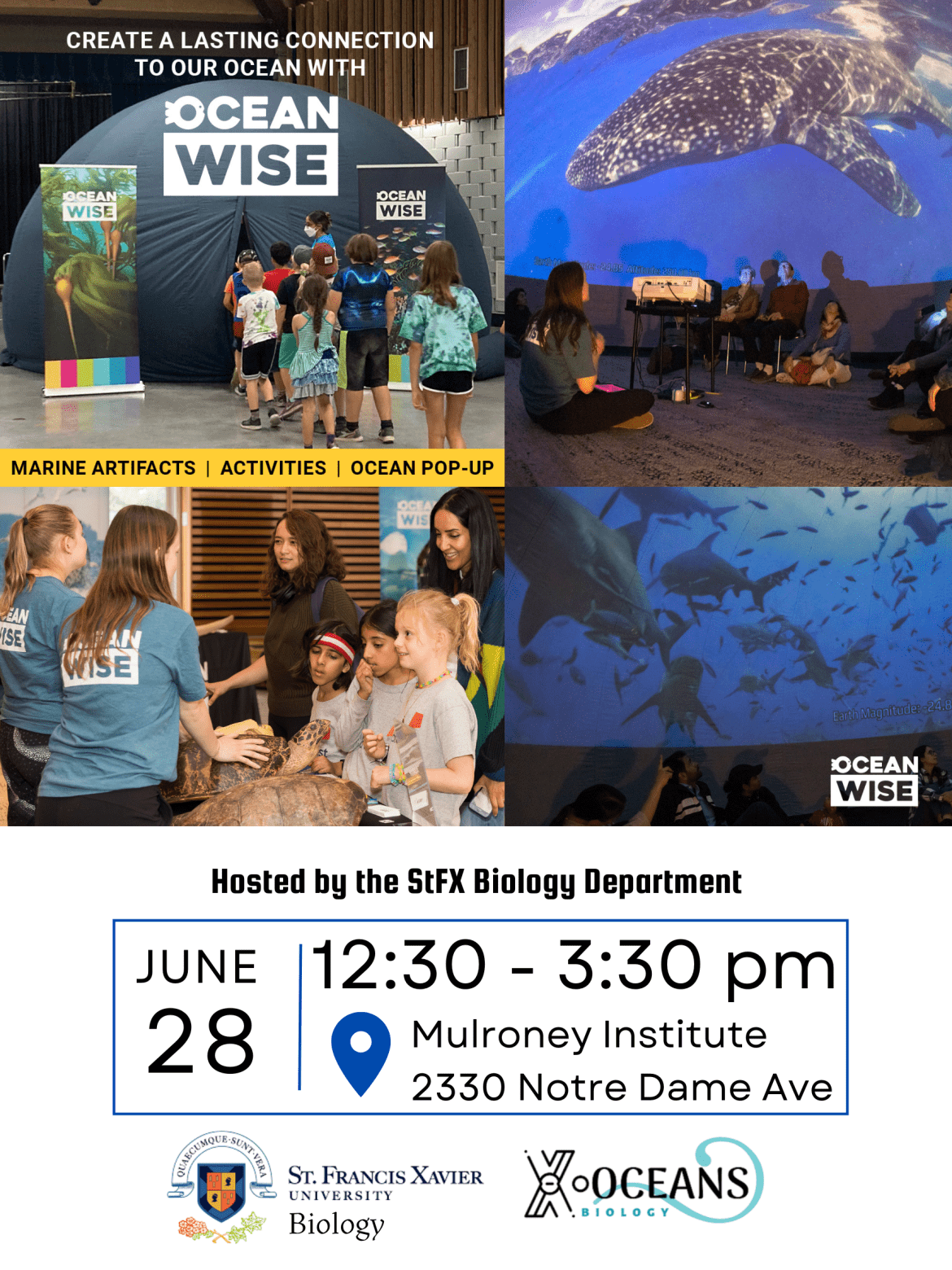 Ocean Wise Sea Dome poster.