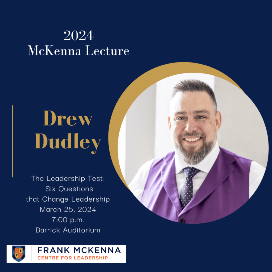 Drew Dudley Poster 
