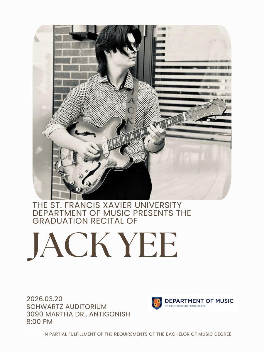 March 20, 2026 @ 8pm - Jack Yee Graduation Recital (Schwartz Auditorium)