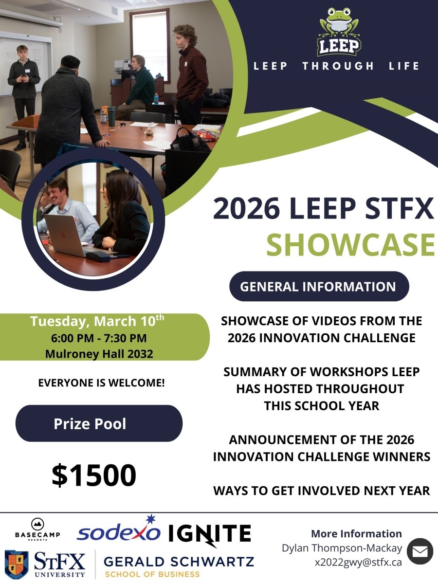 LEEP Showcase 2026 poster