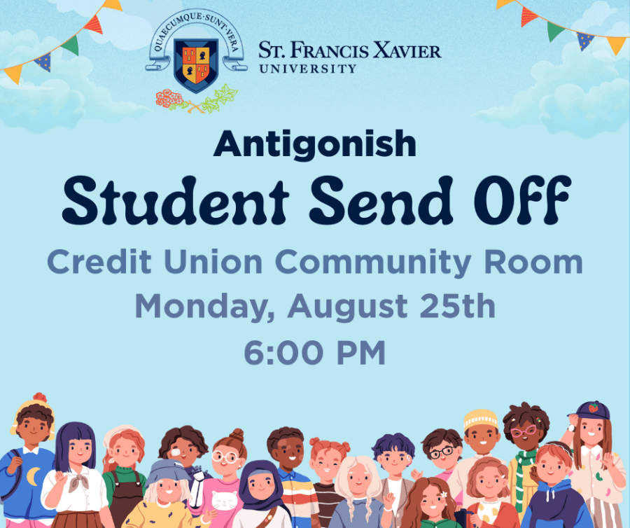 Antigonish Student Send Off poster