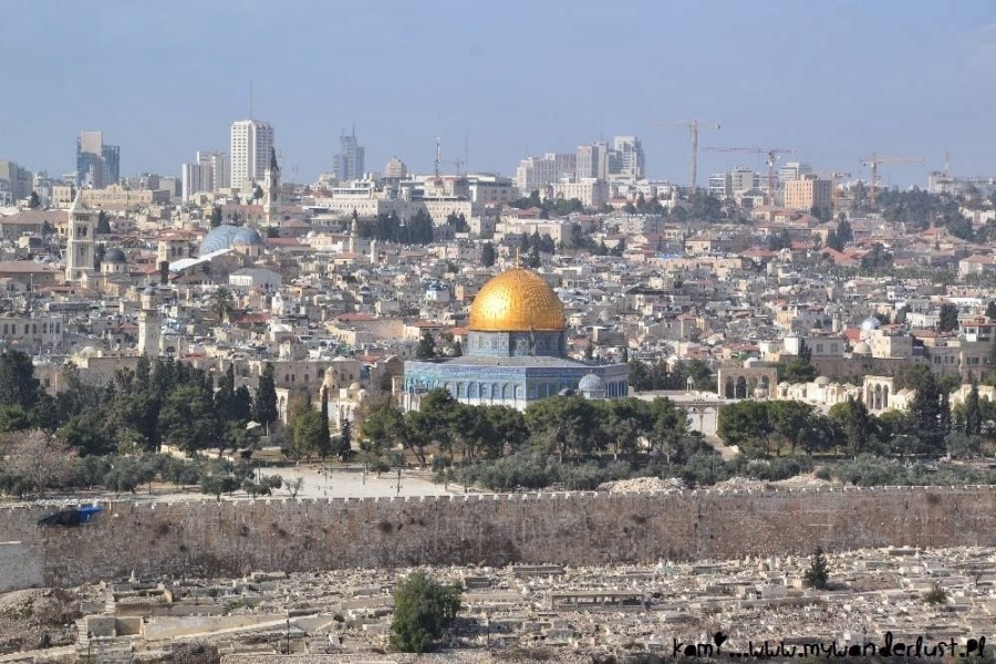 Photo of old city of Jerusalem