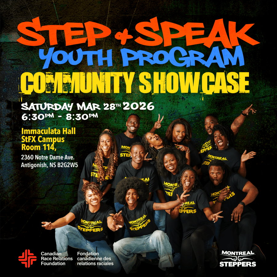 Step and Speak Youth Program Community Showcase poster
