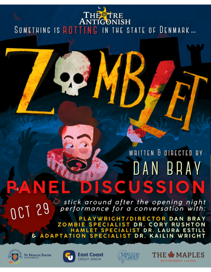 Zomblet panel poster (details on site)