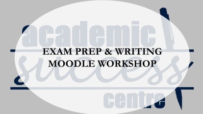 Exam prep and writing moodle workshop