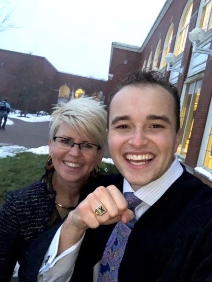 Cynthia Van VanBuskirk and her son Cecil