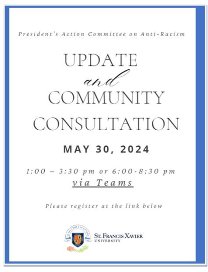 Promotional graphic for PACAR Update and Community Consultation
