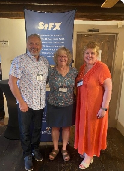 Andy Hakin, Maureen Duffy-Mason and Linda Hakin