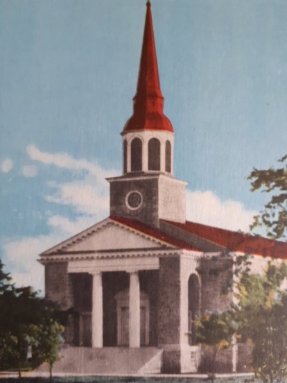 1950's Painting of the StFX Chapel