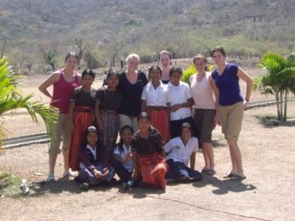 group of instructors and students
