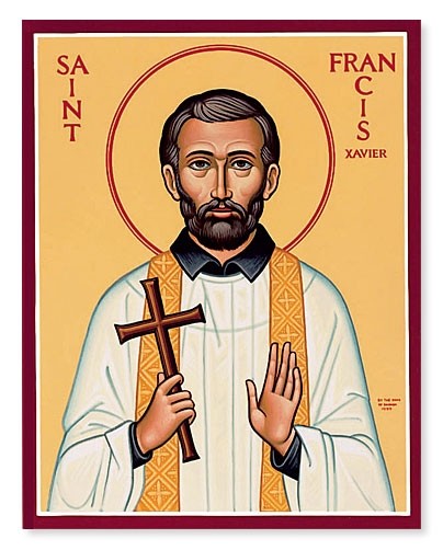 2D Artistic Drawing of St Francis Xavier