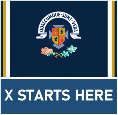 X Starts Here Icon